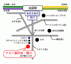 医院の地図